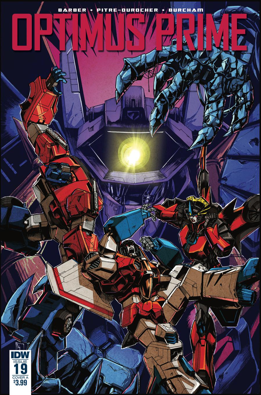 Optimus Prime #19 Cover A Regular Kei Zama Cover