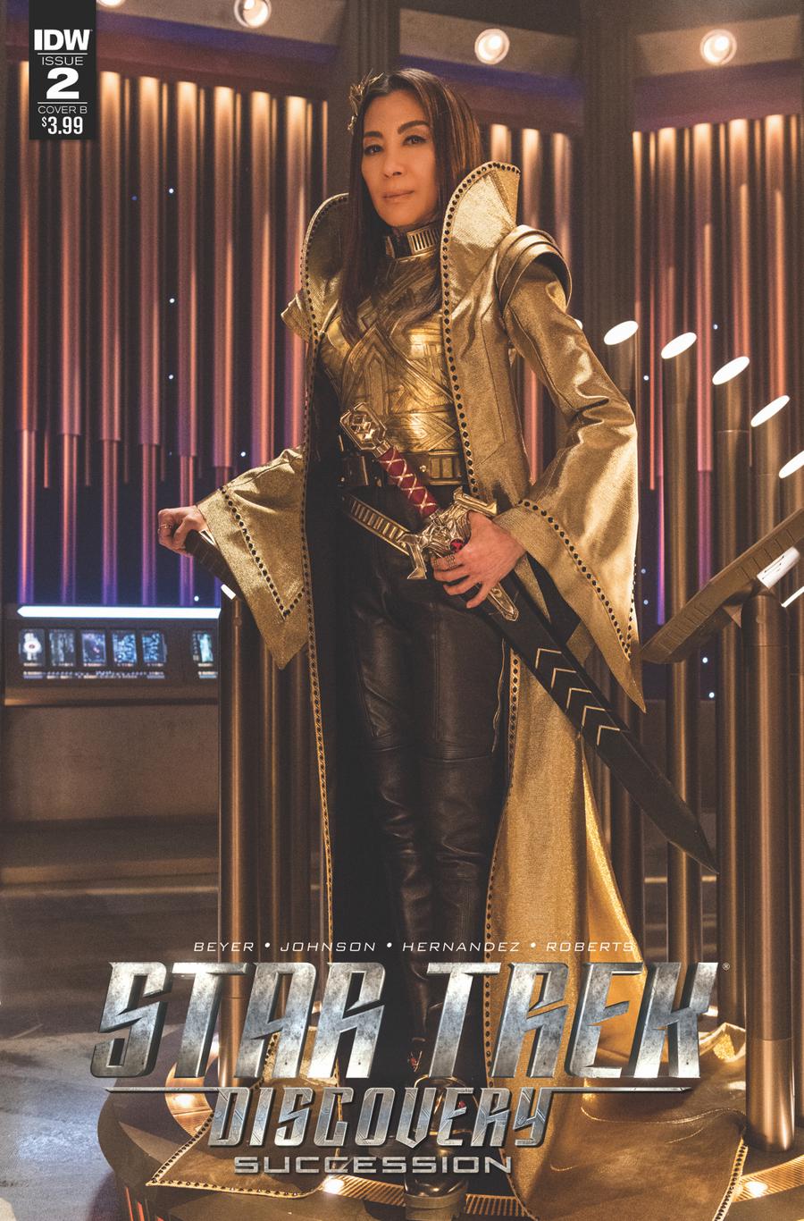 Star Trek Discovery Succession #2 Cover B Variant Photo Cover
