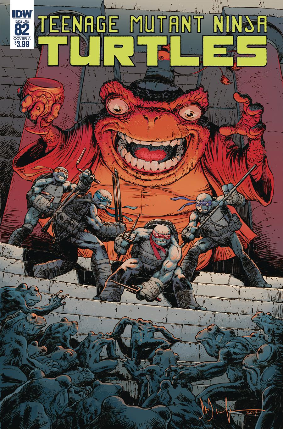 Teenage Mutant Ninja Turtles Vol 5 #82 Cover A Regular Dave Wachter Cover