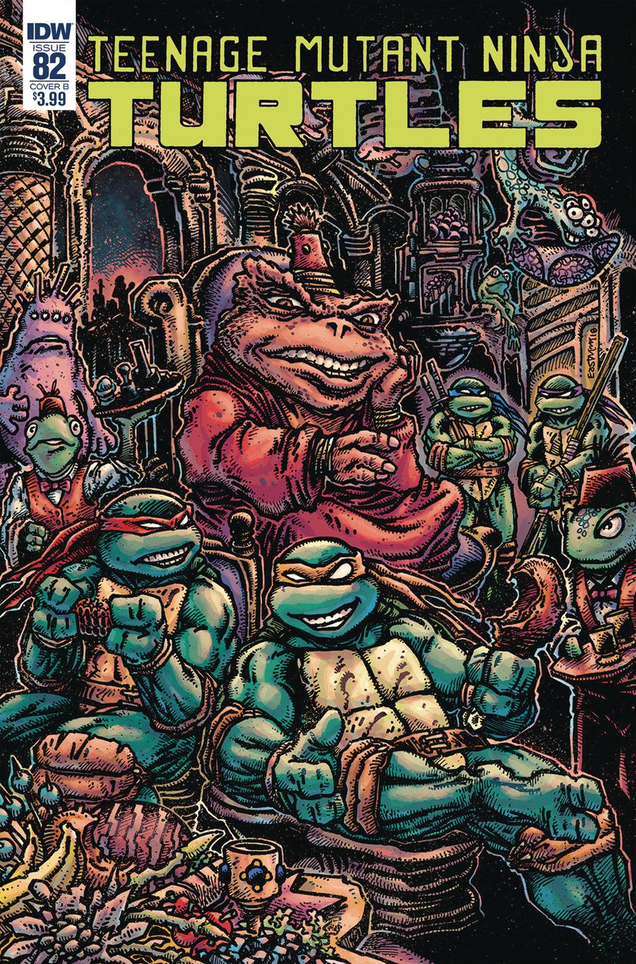 Teenage Mutant Ninja Turtles Vol 5 #82 Cover B Variant Kevin Eastman Cover