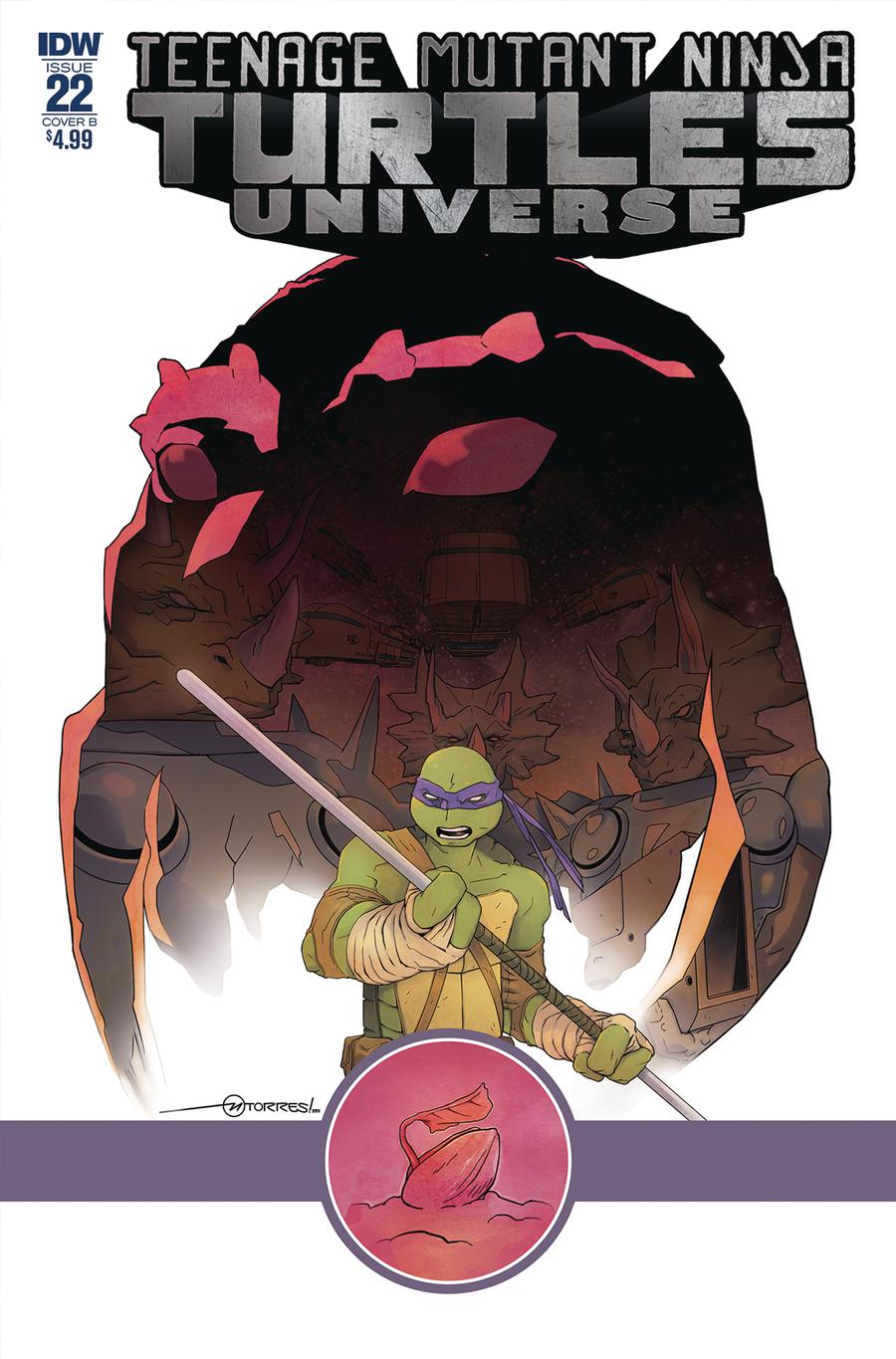 Teenage Mutant Ninja Turtles Universe #22 Cover B Variant Mark Torres Cover