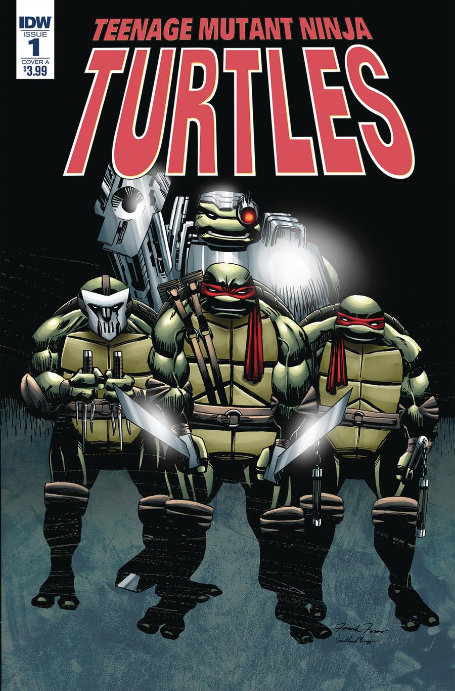 Teenage Mutant Ninja Turtles Urban Legends #1 Cover A Regular Frank Fosco Cover