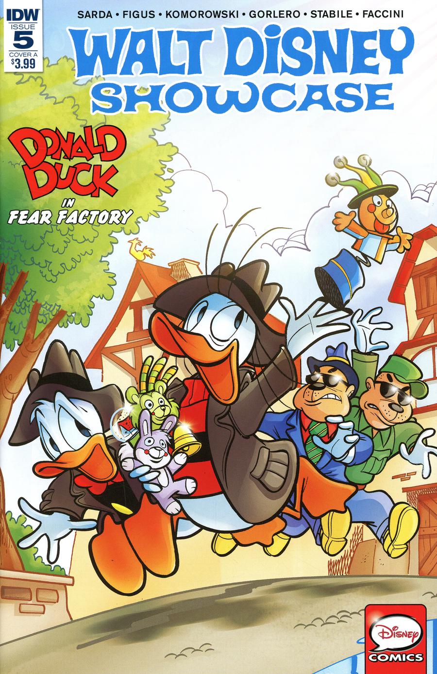 Walt Disney Showcase Vol 2 #5 Donald Duck Family Cover A Regular Enrico Faccini Cover