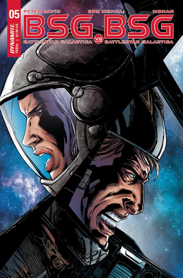 Battlestar Galactica vs Battlestar Galactica #5 Cover B Variant Johnny Desjardins Cover