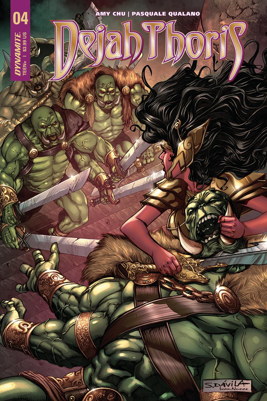 Dejah Thoris Vol 2 #4 Cover C Variant Sergio Davila Cover