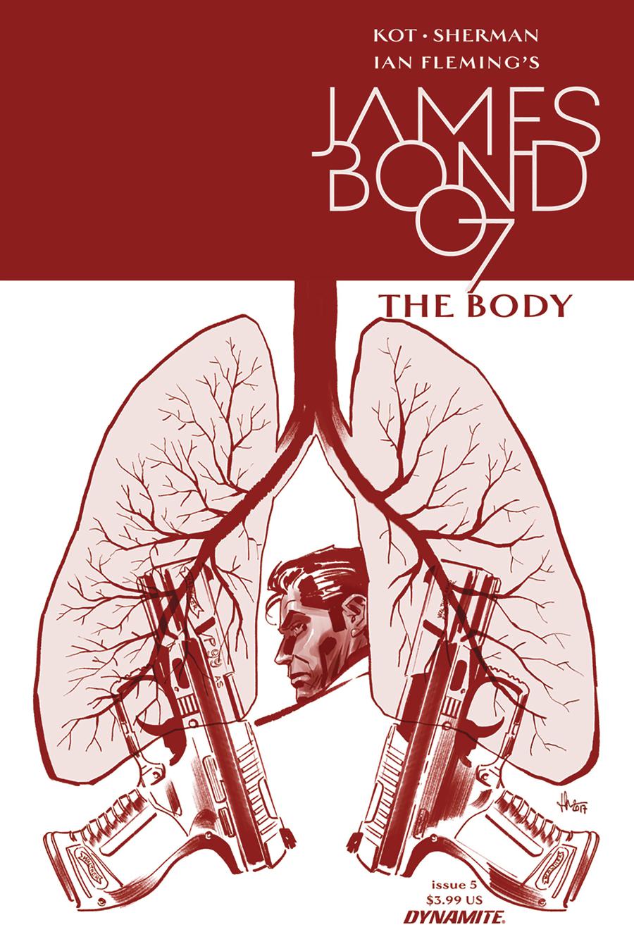 James Bond The Body #5 Cover A Regular Luca Casalanguida Cover