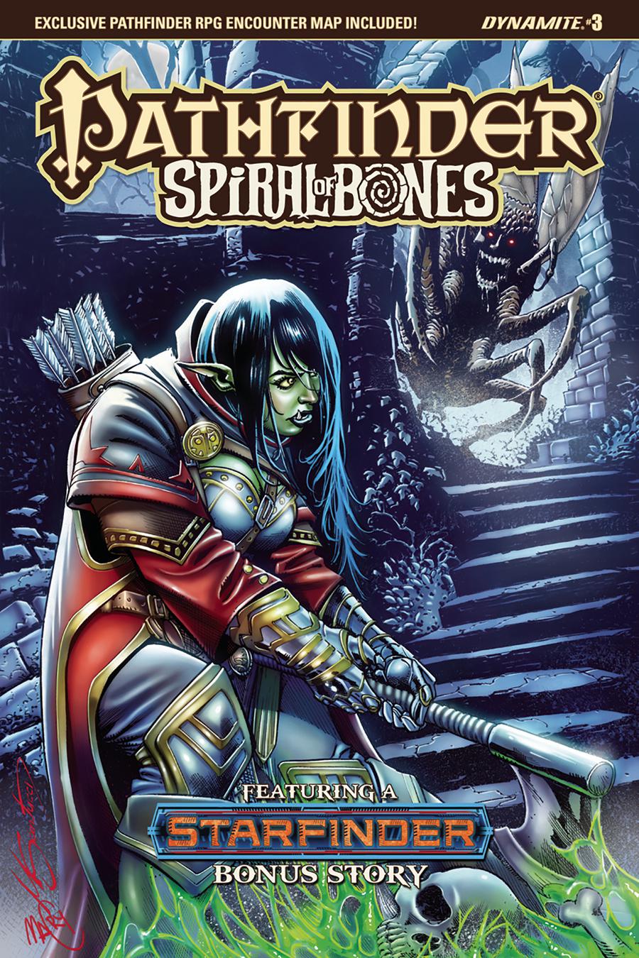 Pathfinder Spiral Of Bones #3 Cover A Regular Marco Santucci Cover