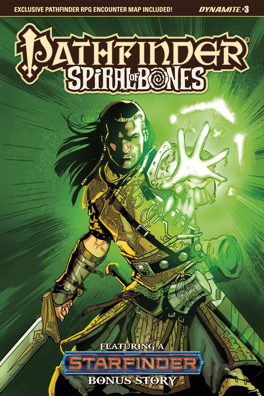 Pathfinder Spiral Of Bones #3 Cover B Variant Diego Galindo Cover