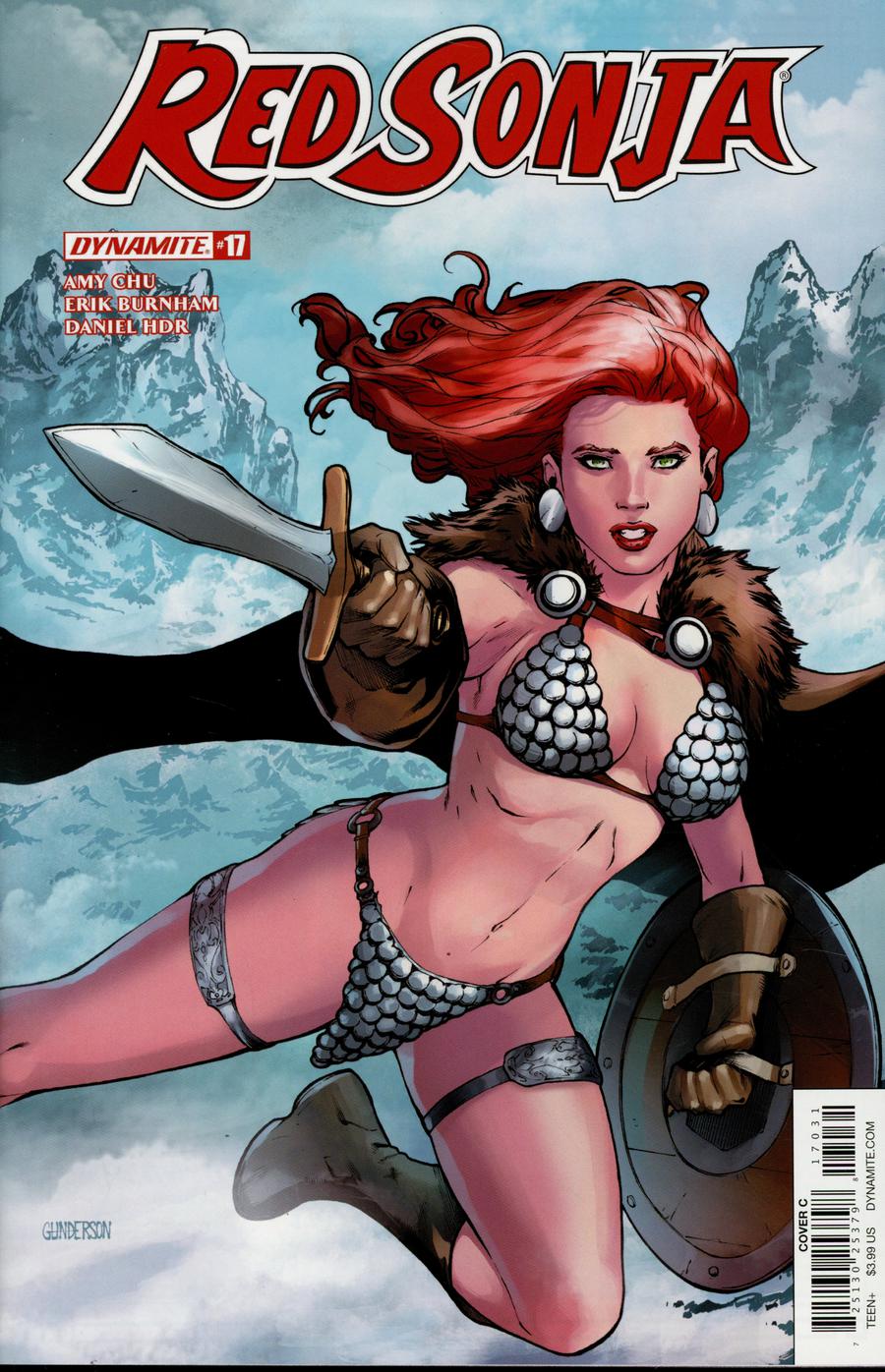 Red Sonja Vol 7 #17 Cover C Variant Jordan Gunderson Cover