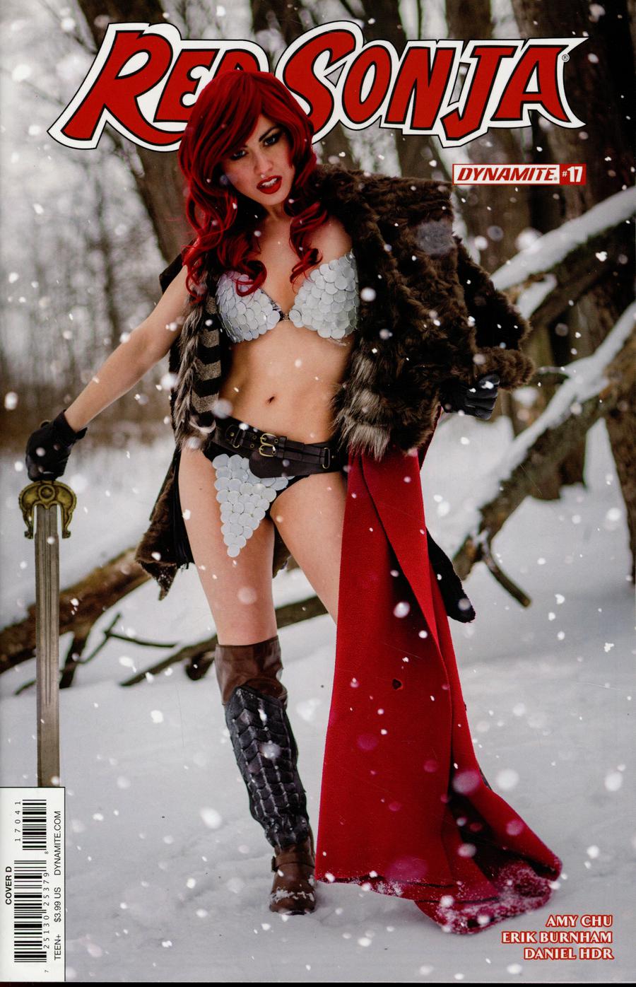 Red Sonja Vol 7 #17 Cover D Variant Cosplay Photo Cover