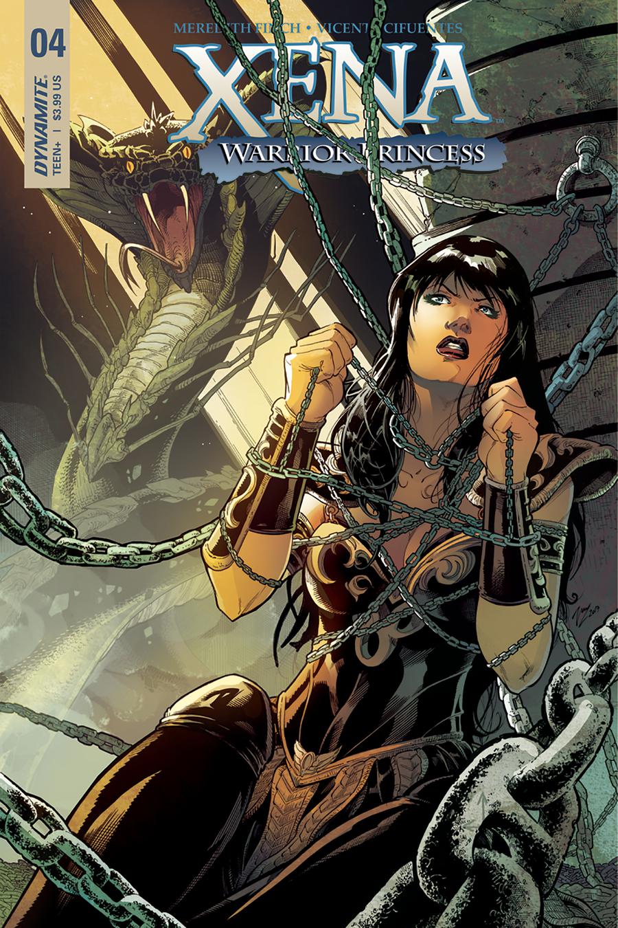 Xena Vol 2 #4 Cover B Variant Vicente Cifuentes Cover