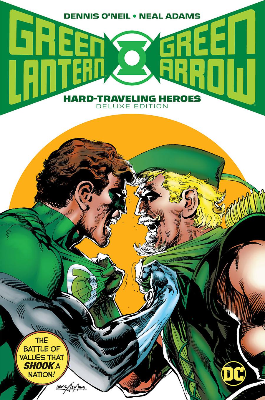 Green Lantern Green Arrow Hard-Traveling Heroes Deluxe Edition HC