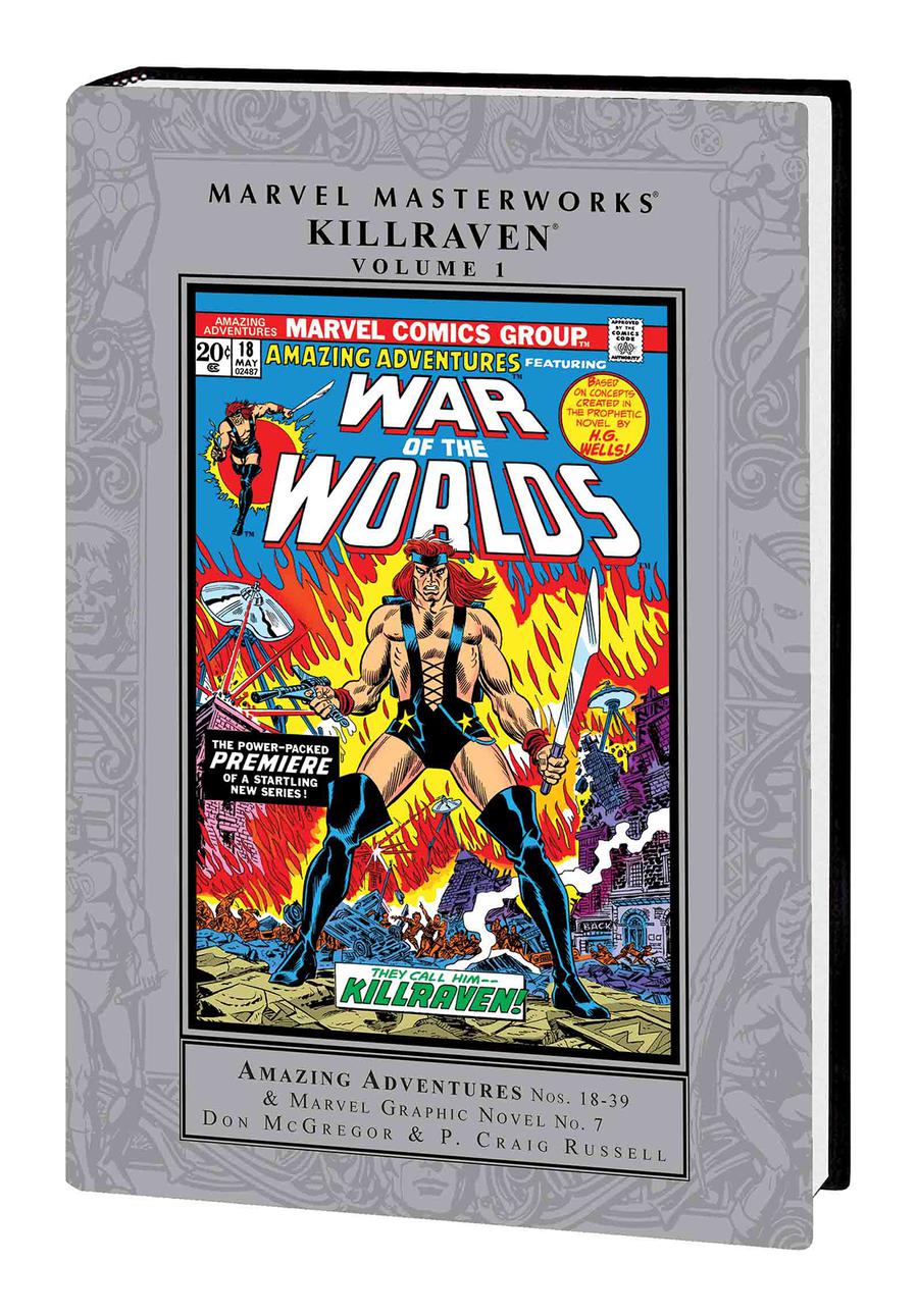 Marvel Masterworks Killraven Vol 1 HC Regular Dust Jacket