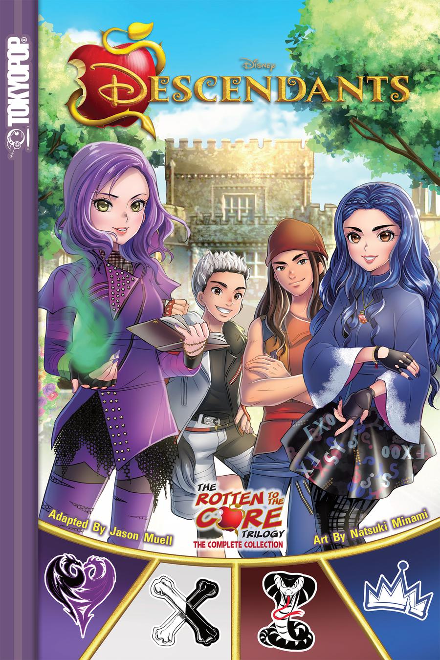 Disney Descendants Rotten To The Core Trilogy Complete Edition TP