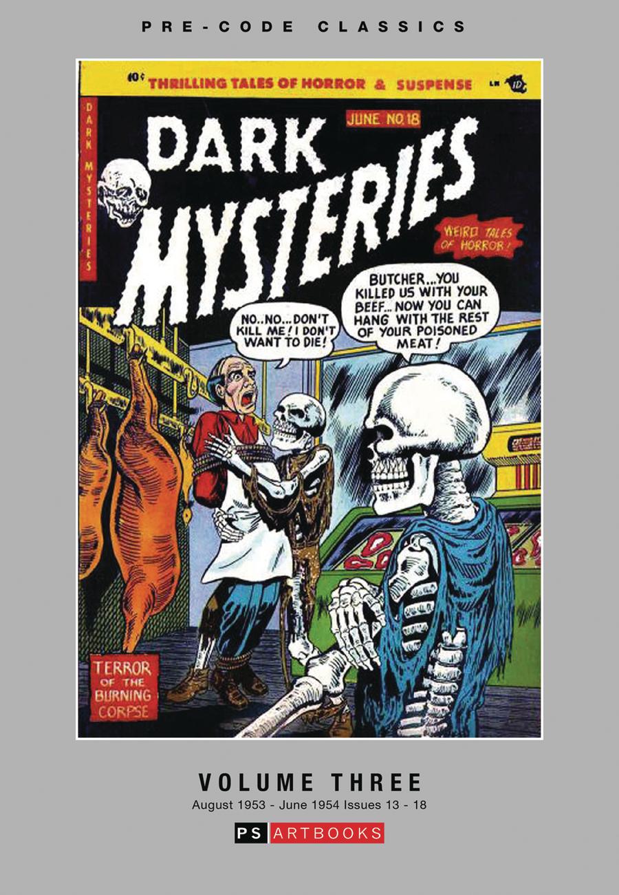 Pre-Code Classics Dark Mysteries Vol 3 HC