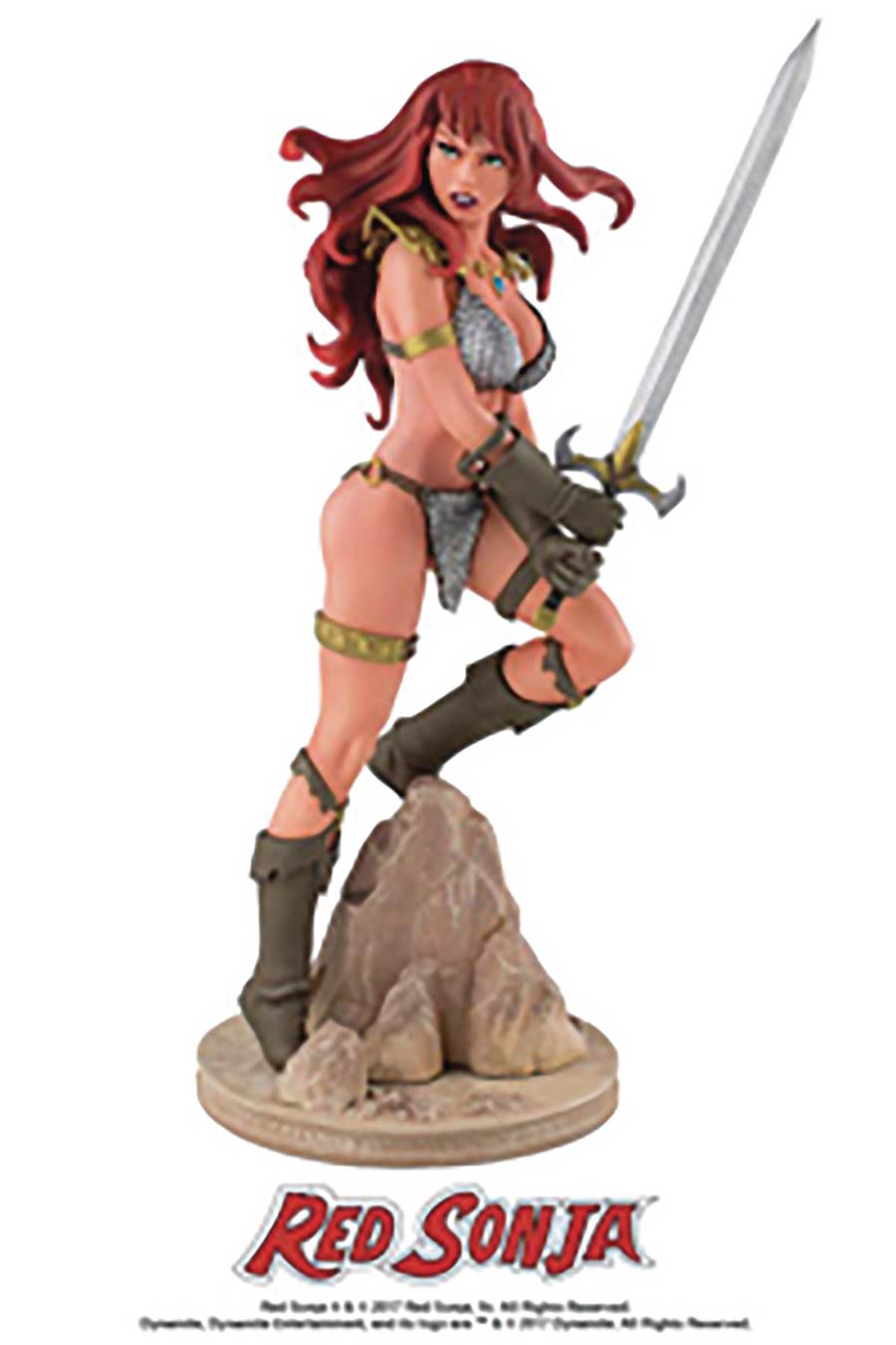 Red Sonja By Amanda Conner Statue Artists Proof Edition