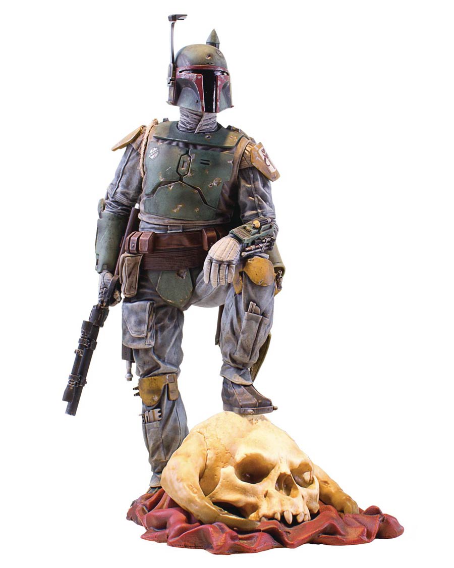 Star Wars Collectors Gallery Boba Fett 9-Inch Statue