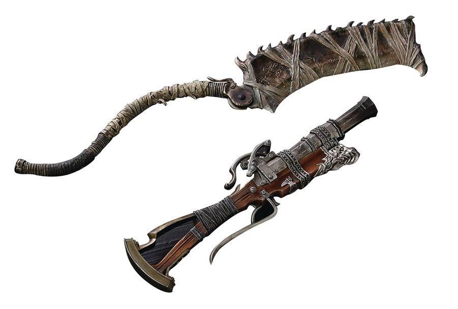 Bloodborne The Hunters Arsenal Saw Cleaver & Hunter Blunderbuss 1/6 Scale Weapon