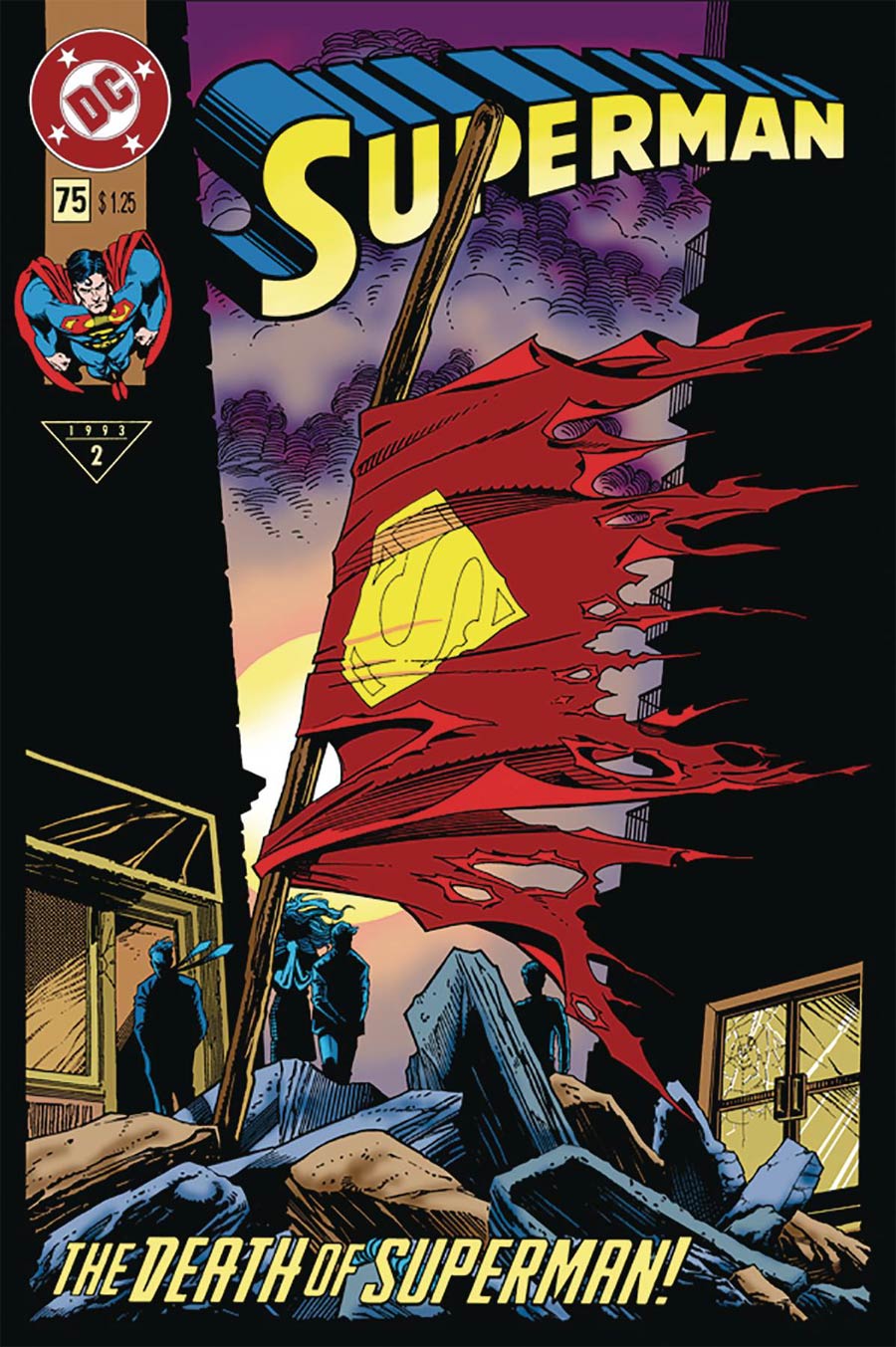 DC Comics Tin Cover Collection #2 Superman Vol 2 75
