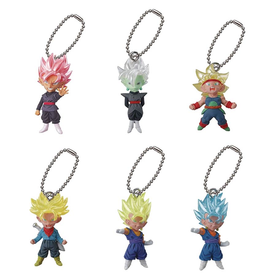 Dragon Ball Super UDM Mascot Charm Collection Blind Mystery Box Display 201801
