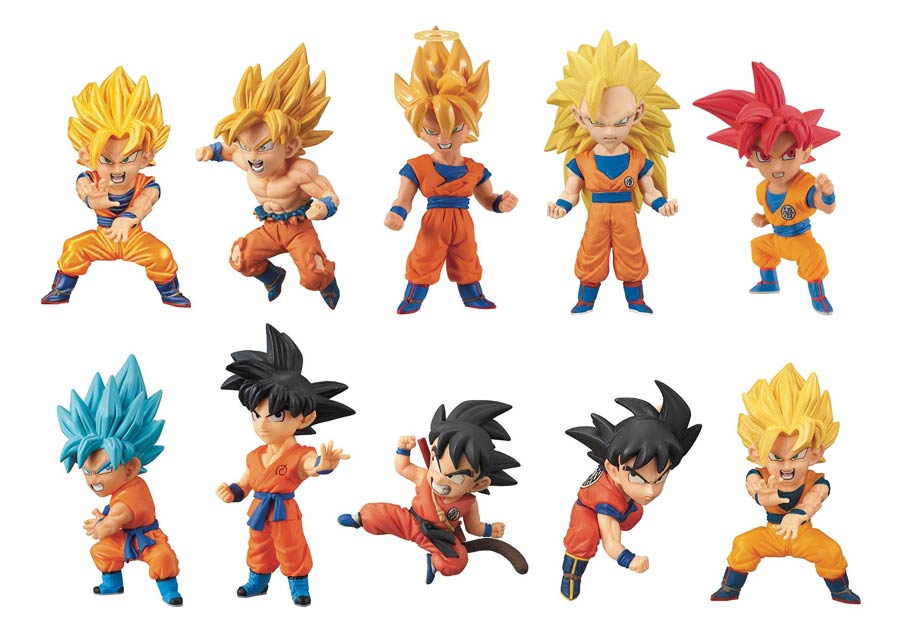 Dragon Ball Super World Collectible Figure Blind Mystery Box Display 201801