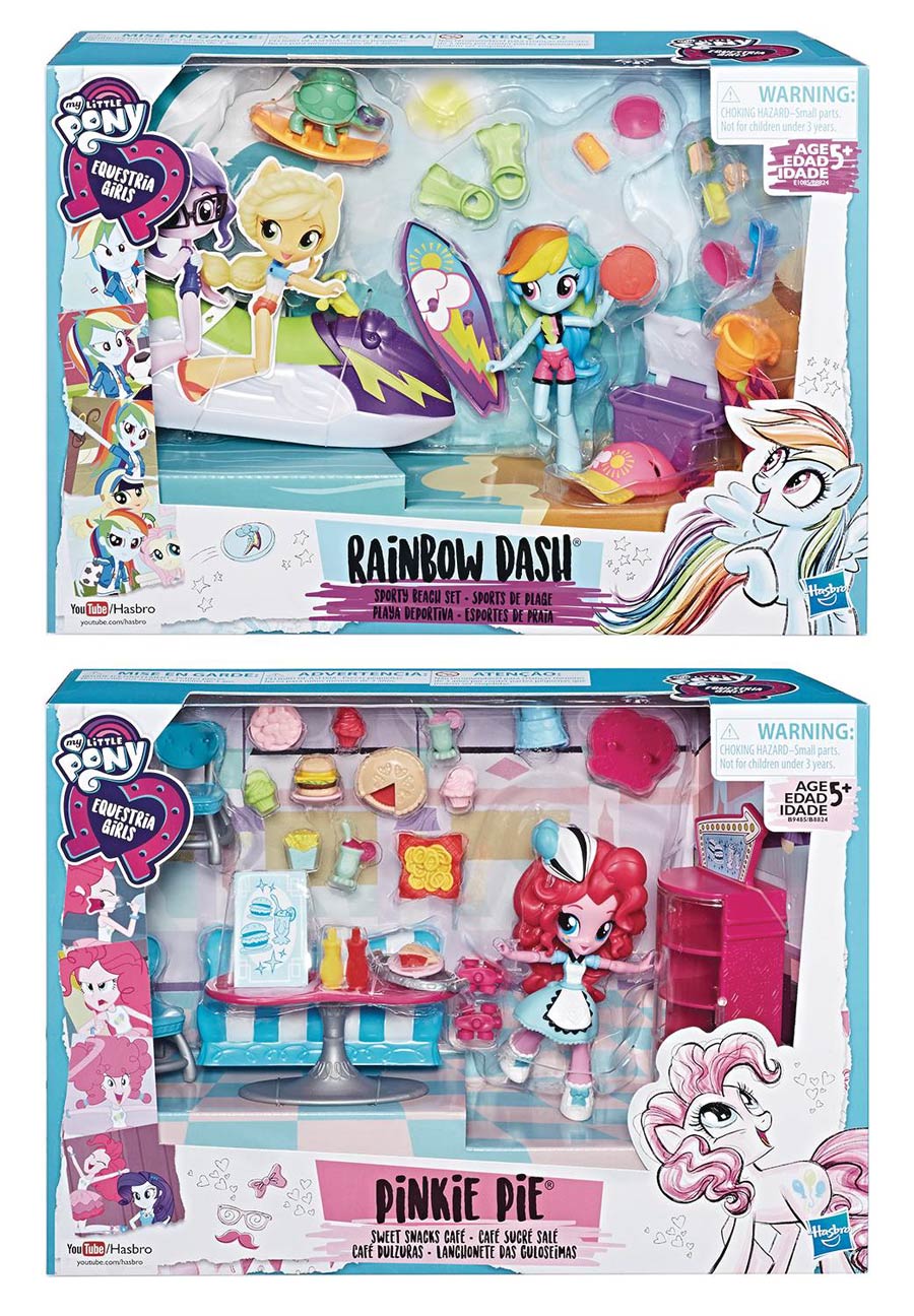 My Little Pony Equestria Girls Scene Pack Assortment Case 201801