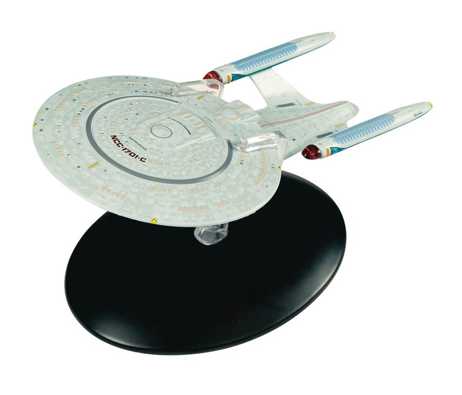 Star Trek Starships Figure Magazine Bonus #7 USS Enterprise NCC-1701-C Probert Concept