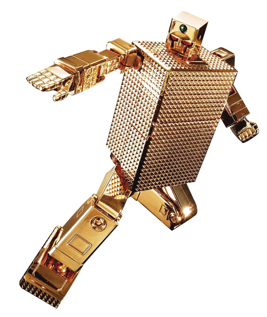 Soul Of Chogokin GX-32G24 Gold Lightan 24-Karat Gold Plating Ver. Die-Cast Action Figure