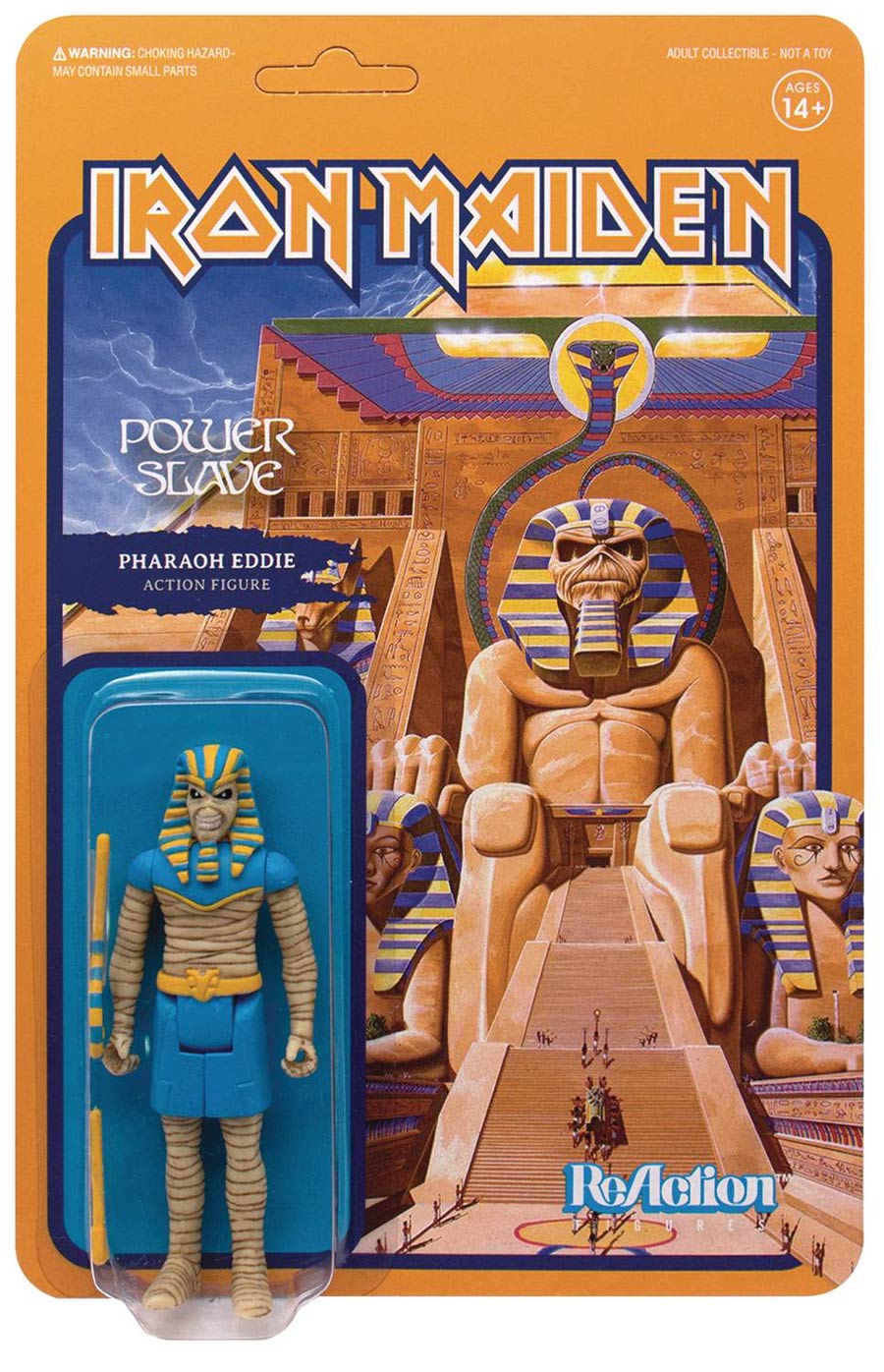 Iron Maiden ReAction Figure - Eddie (Power Slave)
