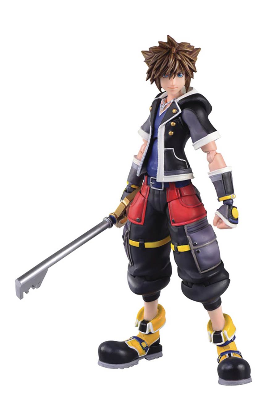 Kingdom Hearts 3 Sora 2nd Form Bring Arts Previews Exclusive 6-Inch Action Figure