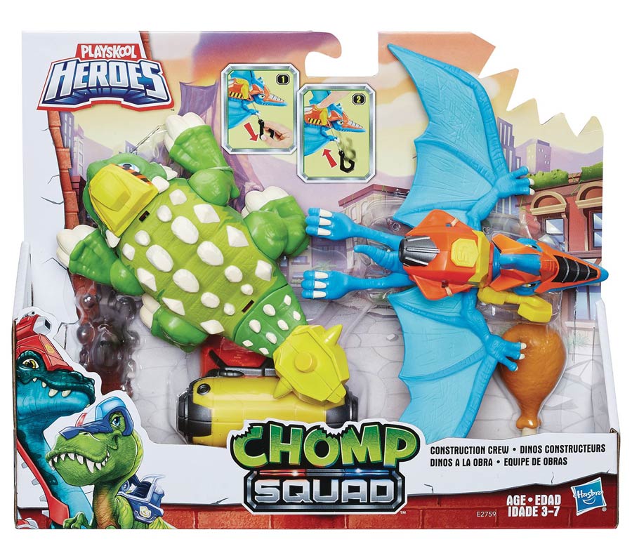 Playskool Heroes Chomp Squad Construction Crew Case