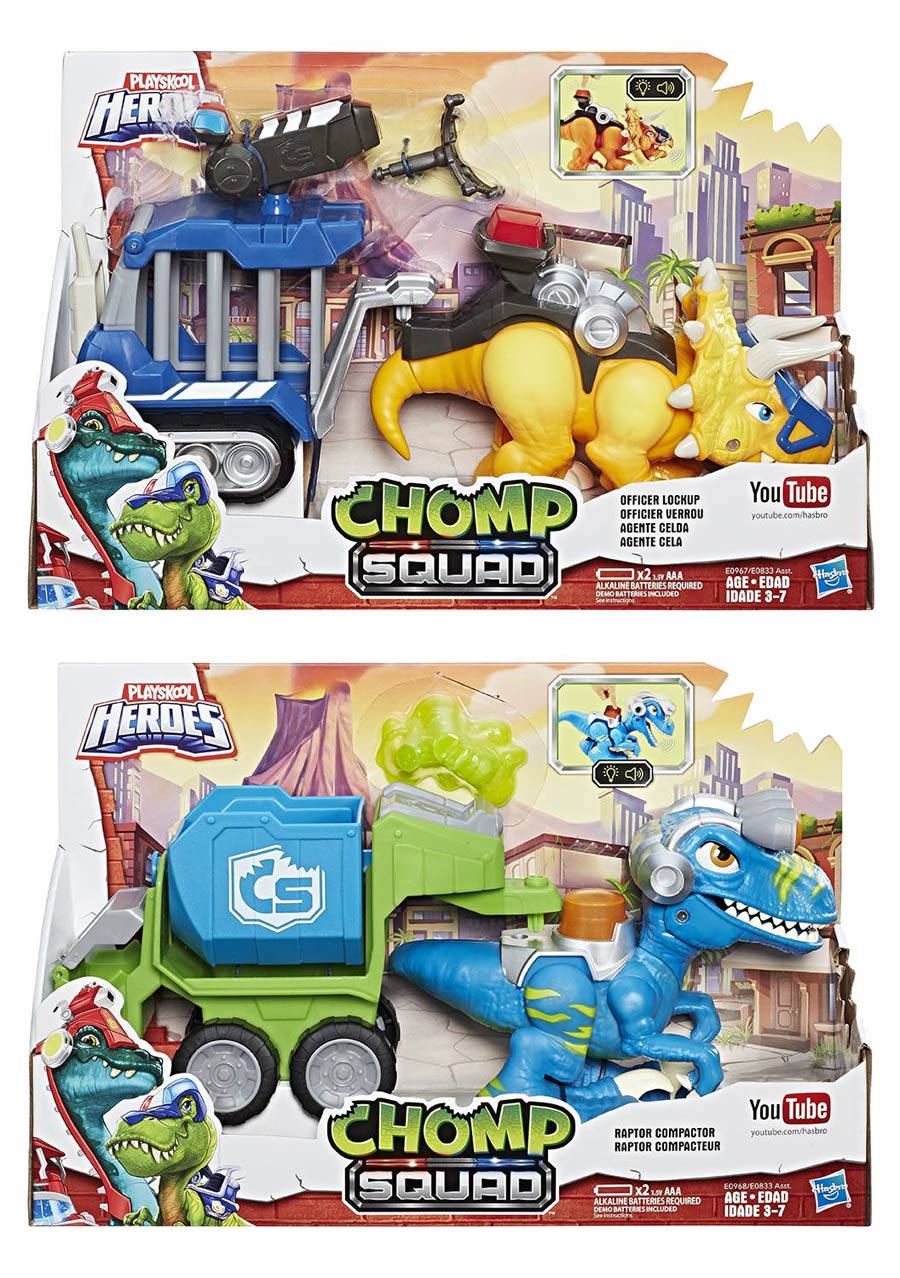 Playskool Heroes Chomp Squad Dino Trailer Assortment Case