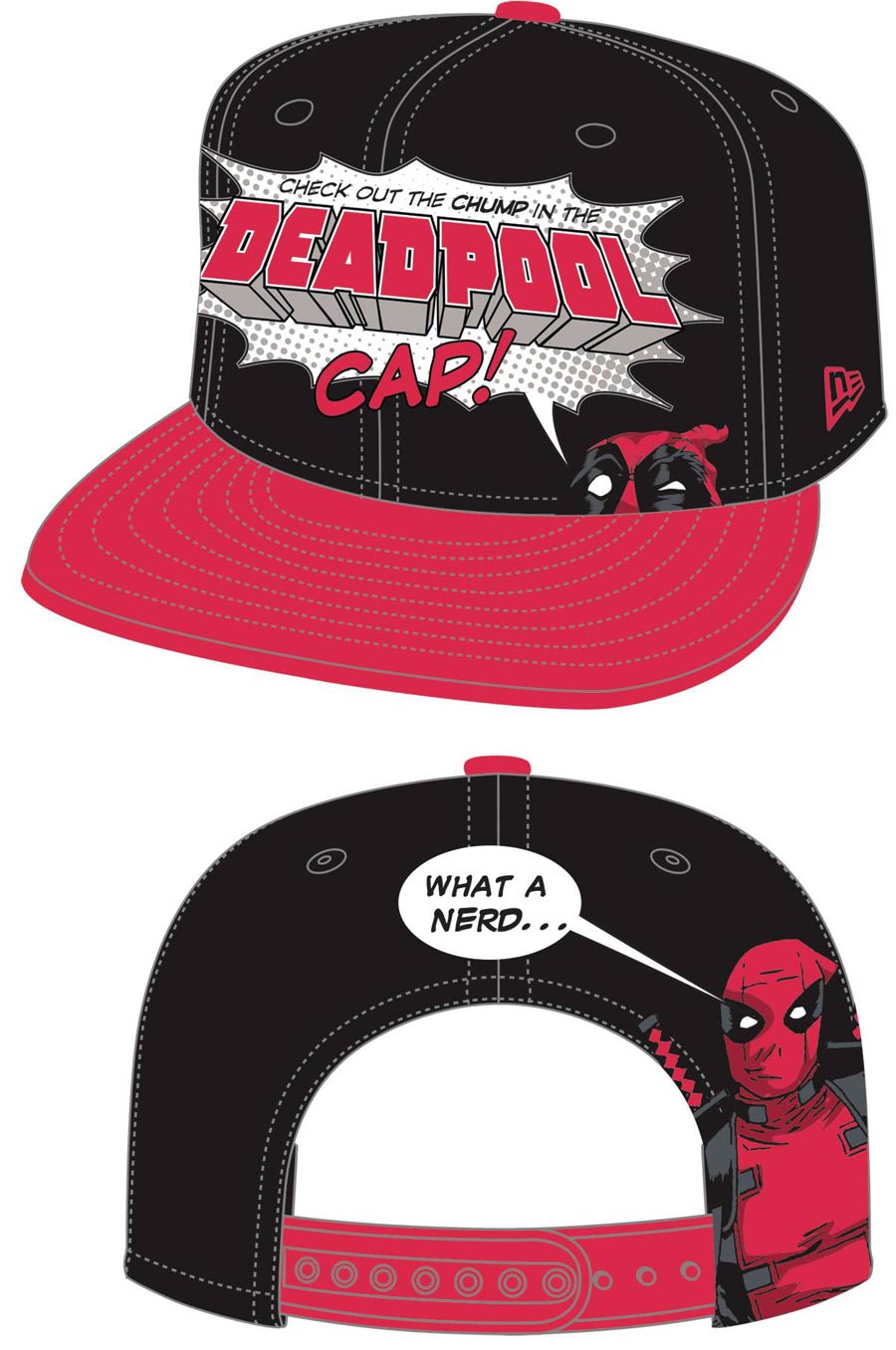 Deadpool Chump 9Fifty Snap Back Cap