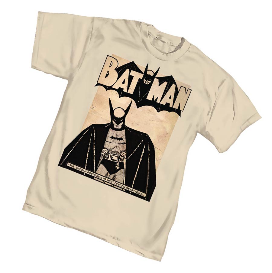 Batman Dr Death T-Shirt Large