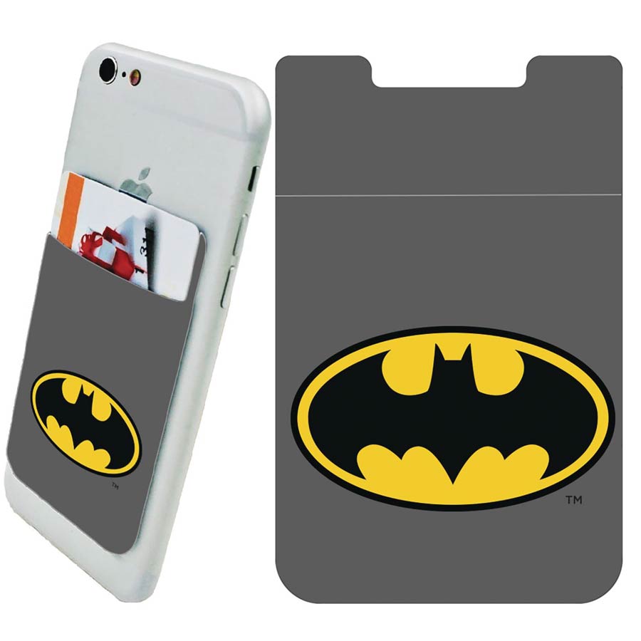 DC Heroes Logo Phone Card Holder - Batman