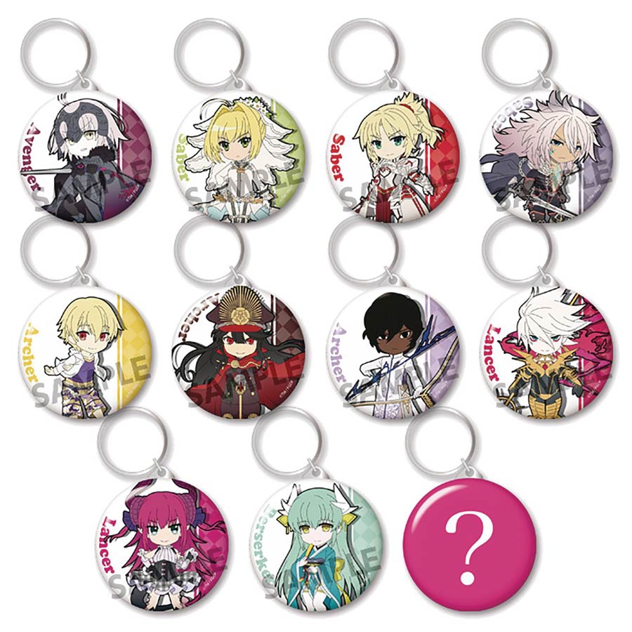 Pikuriru Fate/Grand Order Keychain Vol 3 Blind Mystery Box 50-Piece Display