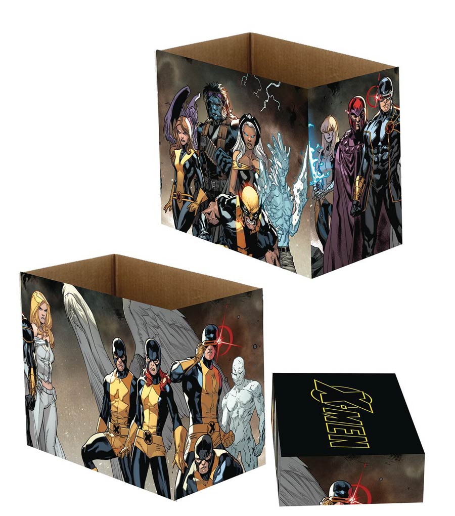 Marvel Comics X-Men Teams Short Comic Storage Box 5-Pack