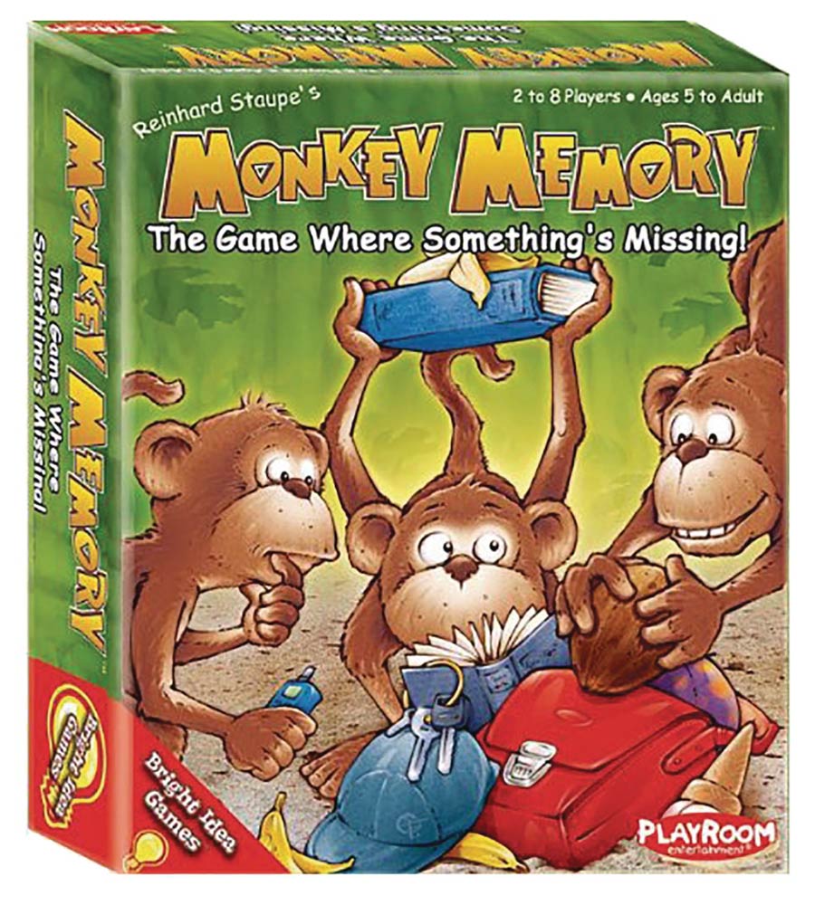 Monkey Memory Card Game