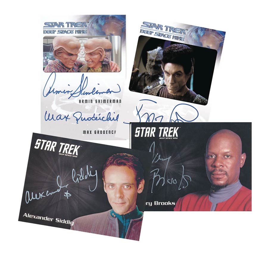 Star Trek Deep Space Nine Heroes And Villains Trading Cards Box