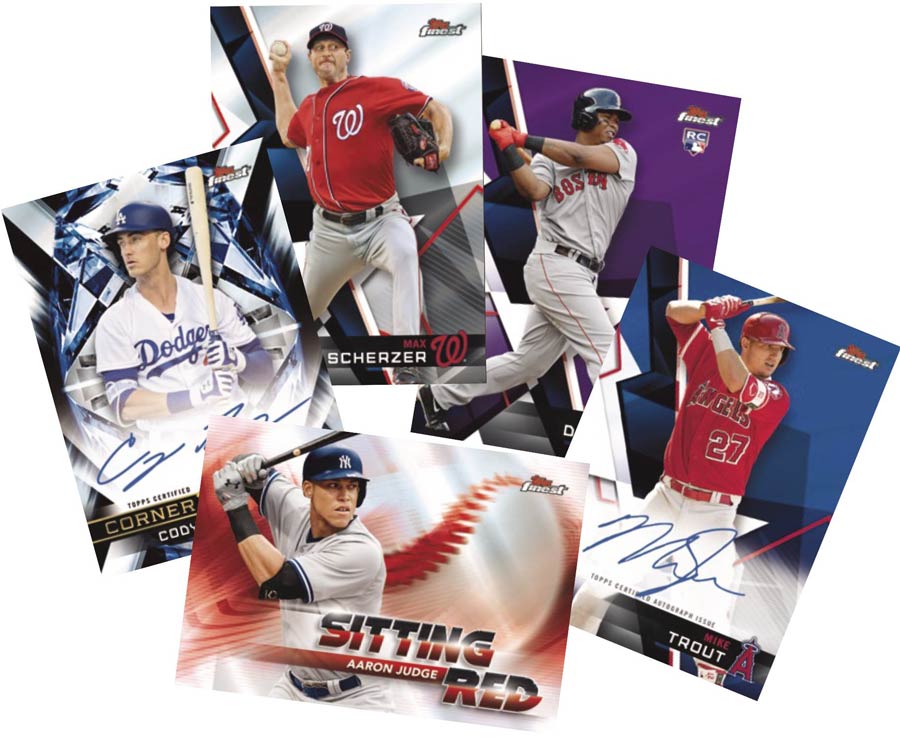 Topps 2018 Finest Baseball Trading Cards Outer Box