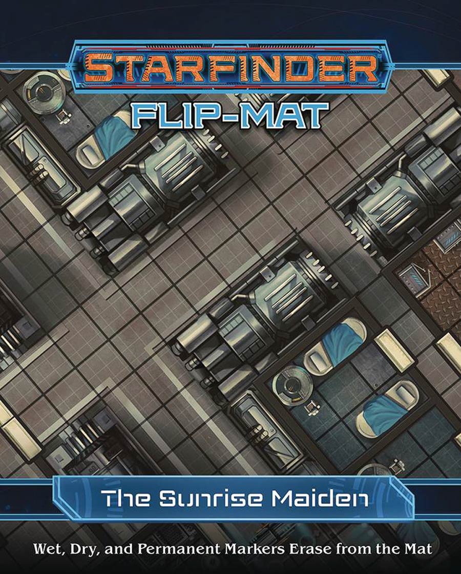 Starfinder RPG Flip-Mat - Starship Sunrise Maiden