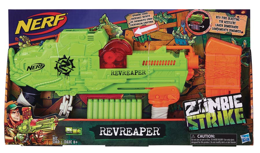 Nerf Zombiestrike Revreaper Blaster Case