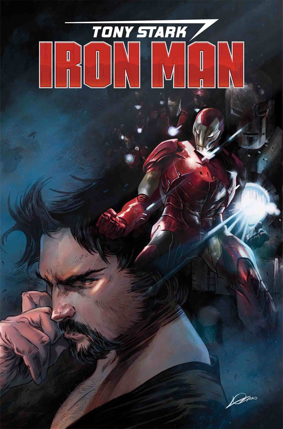 Tony Stark Iron Man #1 By Alexander Lozano Poster