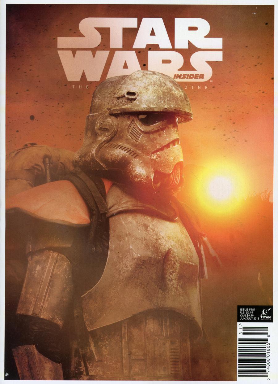 Star Wars Insider #181 June / July 2018 Previews Exclusive Edition