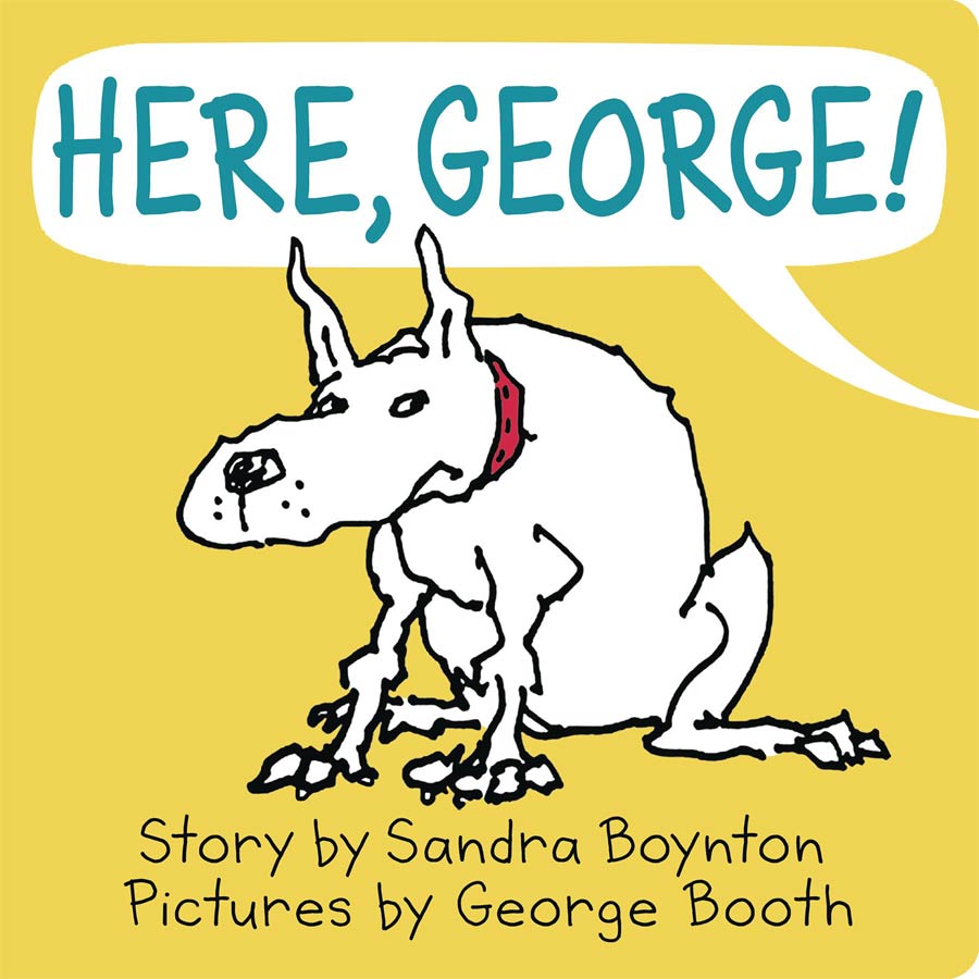 Here George Board Book HC