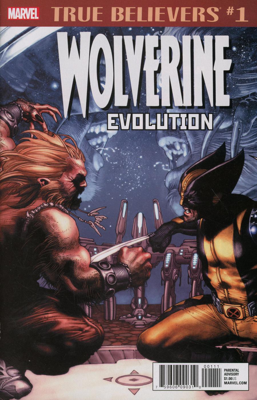 True Believers Wolverine Evolution #1