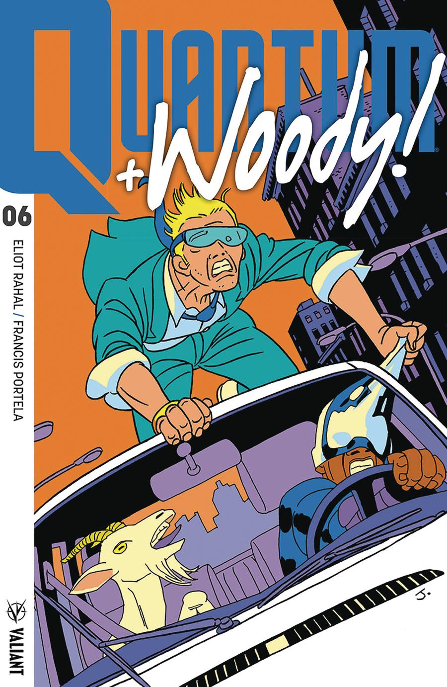 Quantum & Woody Vol 4 #6 Cover E Incentive Javier Pulido Quantum & Woody Icon Variant Cover (Harbinger Wars 2 Tie-In)