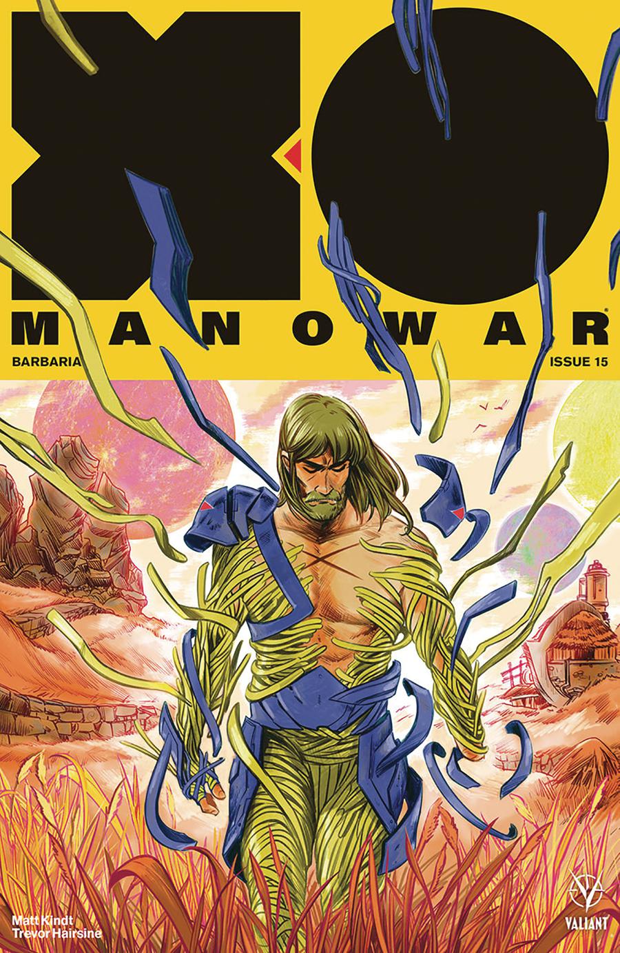 X-O Manowar Vol 4 #15 Cover D Incentive Veronica Fish Interlocking Variant Cover