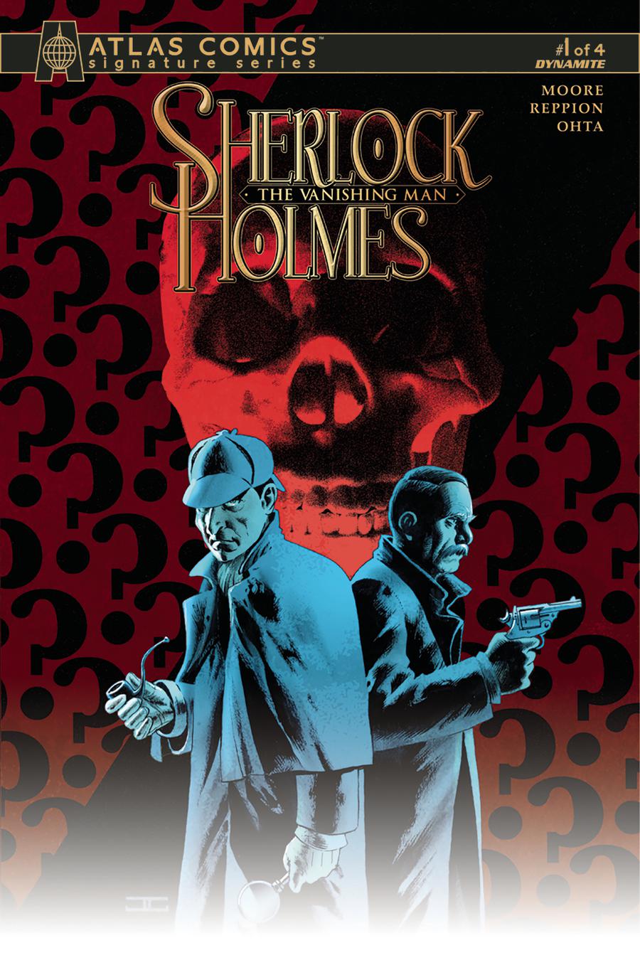 Sherlock Holmes Vanishing Man #1 Cover D Atlas Comics Signature Series Signed By John Cassaday