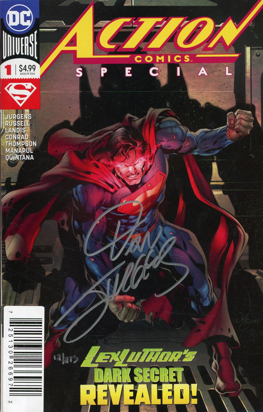 Action Comics Vol 2 Special #1 Cover B DF Signed By Dan Jurgens